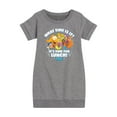 thumbnail image 1 of Bubble Guppies - Time For Lunch - Toddler And Youth Girls Fleece Dress, 1 of 5