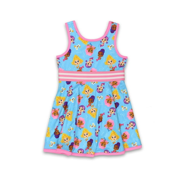 Bubble Guppies Toddler Girls Fit and Flare Ultra Soft Dress BGG001DS