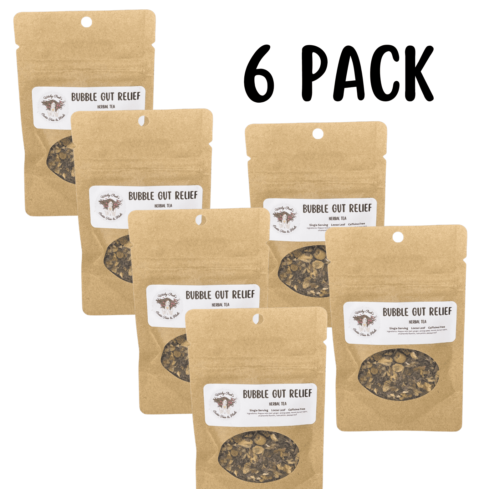 Bubble Gut Relief Loose Leaf Herbal Tea Bubble Gut Relief Loose Leaf Herbal Tea