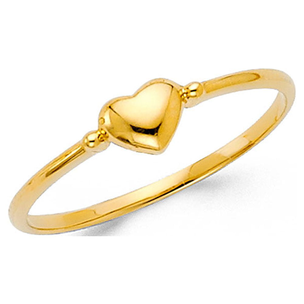 Curvilicious Heart Diamond Ring - KuberBox.com