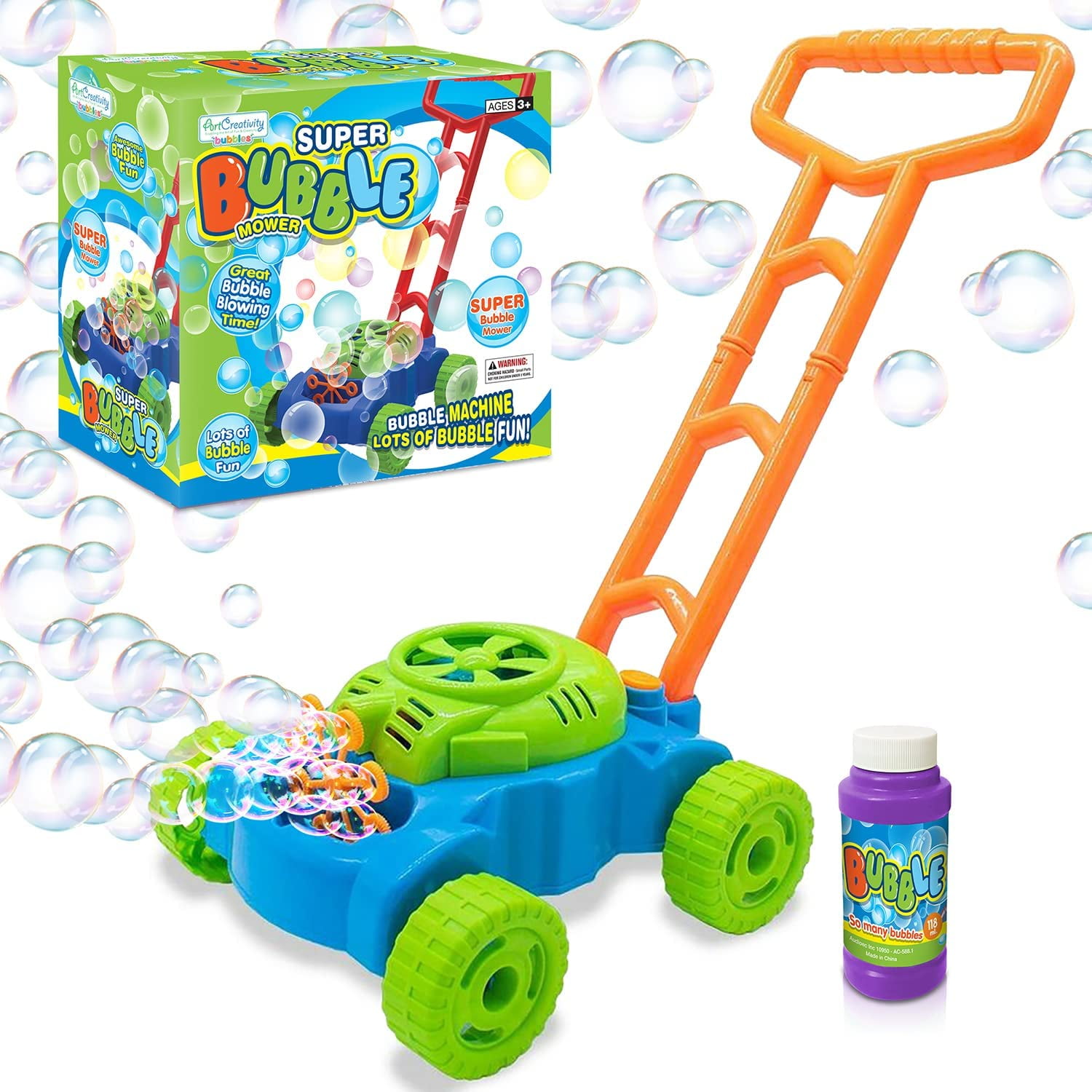  Duckura Bubble Leaf Blower for Toddlers, Kids Bubble Blower  Machine with 3 Bubble Solution, Summer Outdoor Toys, Halloween Party Favors  Birthday Gifts Toys for Boys Girls Age 2 3 4 5+