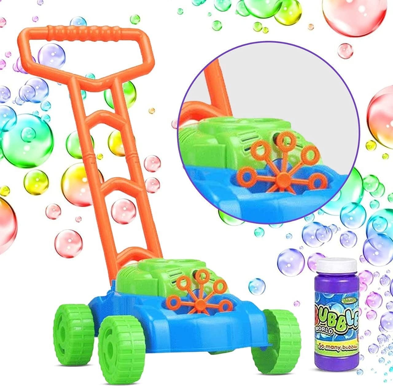 Bubble Lawn Mower for Kids