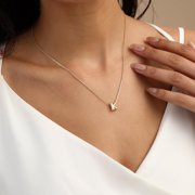 Bubble Letter Necklaces For Women 14K Gold Plated Letter Necklace Dainty Gold Name Necklace Personalized Initial Choker Pendant Necklaces For Women Trendy Gold Jewelry[o4676]
