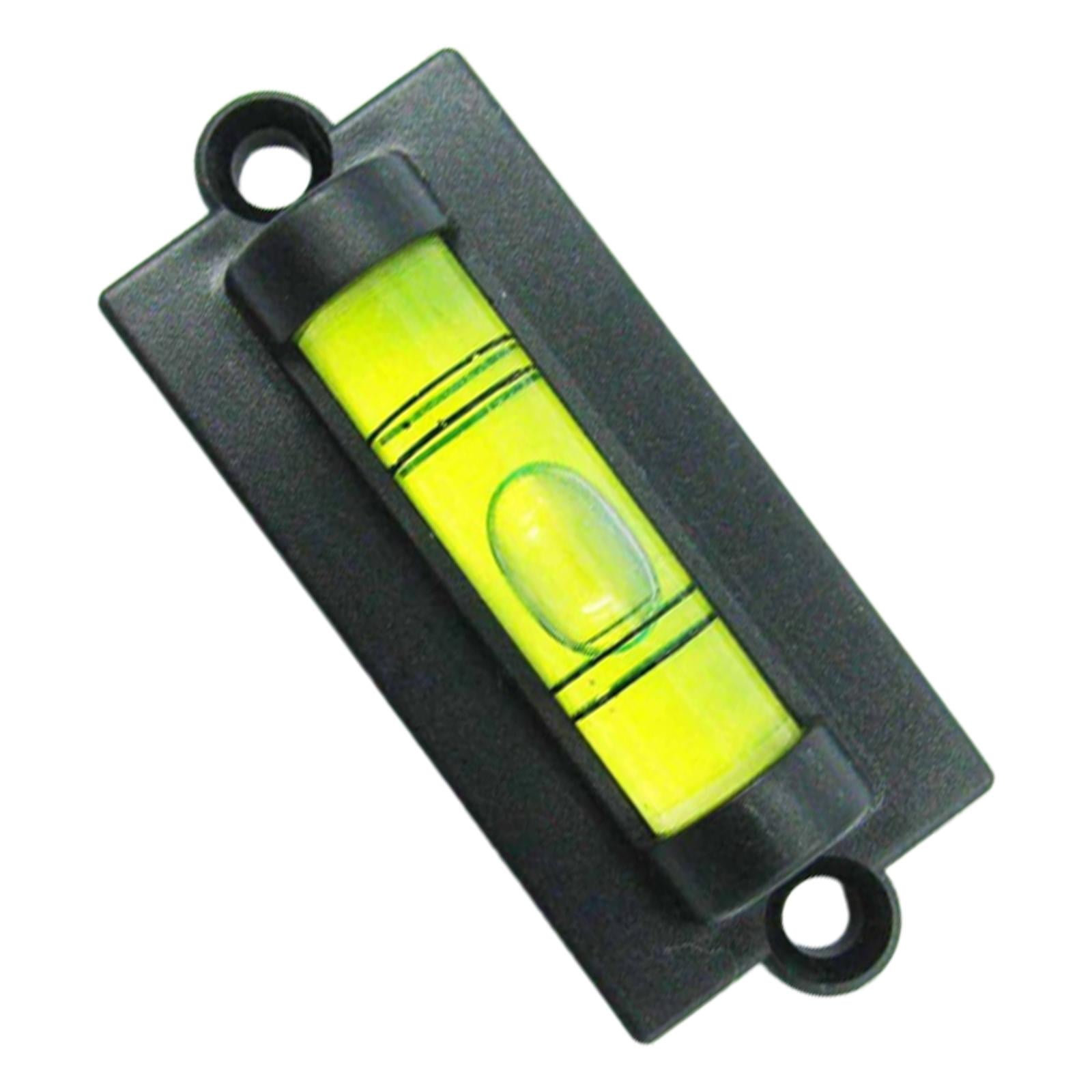 Bubble Level RV Standard Level for Leveling Tables TV Mounts with Mounted Ear Measuring Tools Bricklaying Small Tiling Plumbing Spirit Level