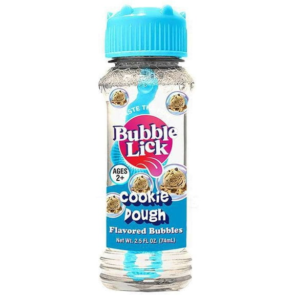 Bubble Lick Cookie Dough Ice Cream Flavored Bubbles