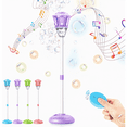Bubble Machine, 2026 Upgrade Musical Garden Lamp Light Shape with LED ...