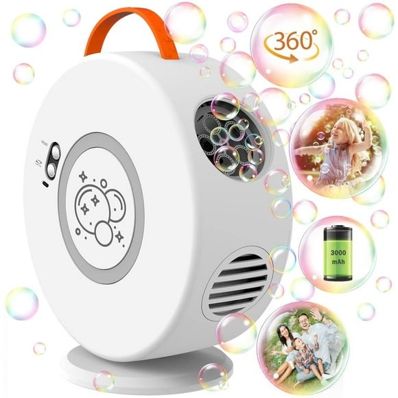 Bubble Machine for Kids Automatic Bubble Blower Toddlers Bubble Maker for Boys Girls Outdoor Party