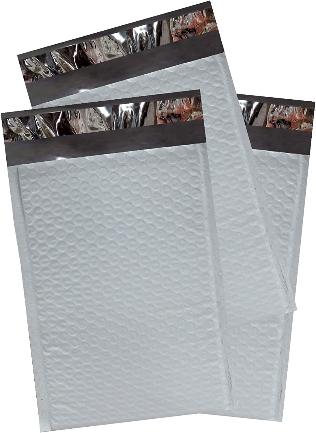 100 Buste Imbottite Con Bolle 4x8 Pollici (#000 - Foto 6