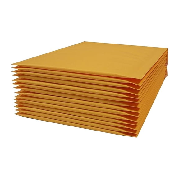 Bubble Mailers 4x7 Inch - Padded Envelopes Case of 250 #000 Size - Self Seal Mailing Envelopes - Lightweight Shipping Mailers - Recycled Paper