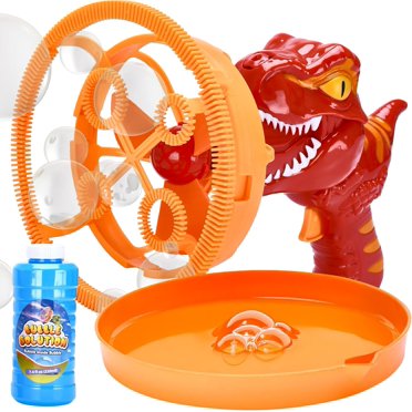 Kidzlane Bubble Machine For Kids - Dolphin Blower Makes 500-1000 Bubbles Per Minute