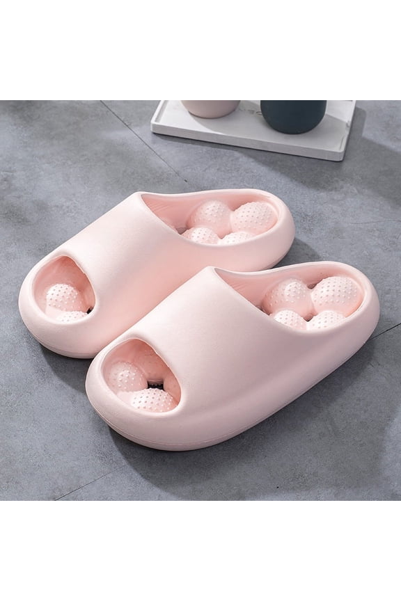 Bubble Massage Shower Slides Non-Slip Quick Dry Cloud Comfortable Slippers Sandals for Bathroom Pool Beach
