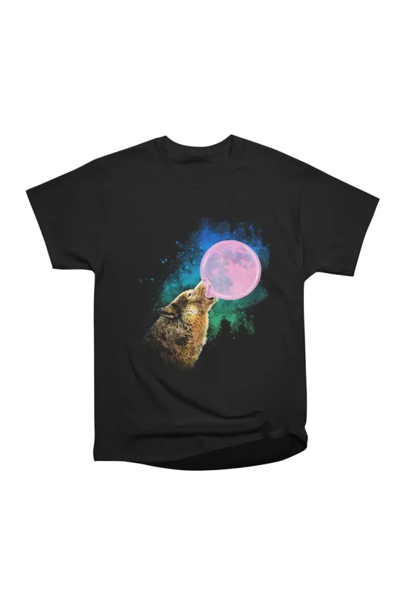 Bubble Moon T-Shirt Tee Gift For Him Merch For Her Apparel For Friend