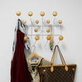 thumbnail image 1 of Bubble Natural Wood Mid Century Modern Coat Rack, 1 of 6
