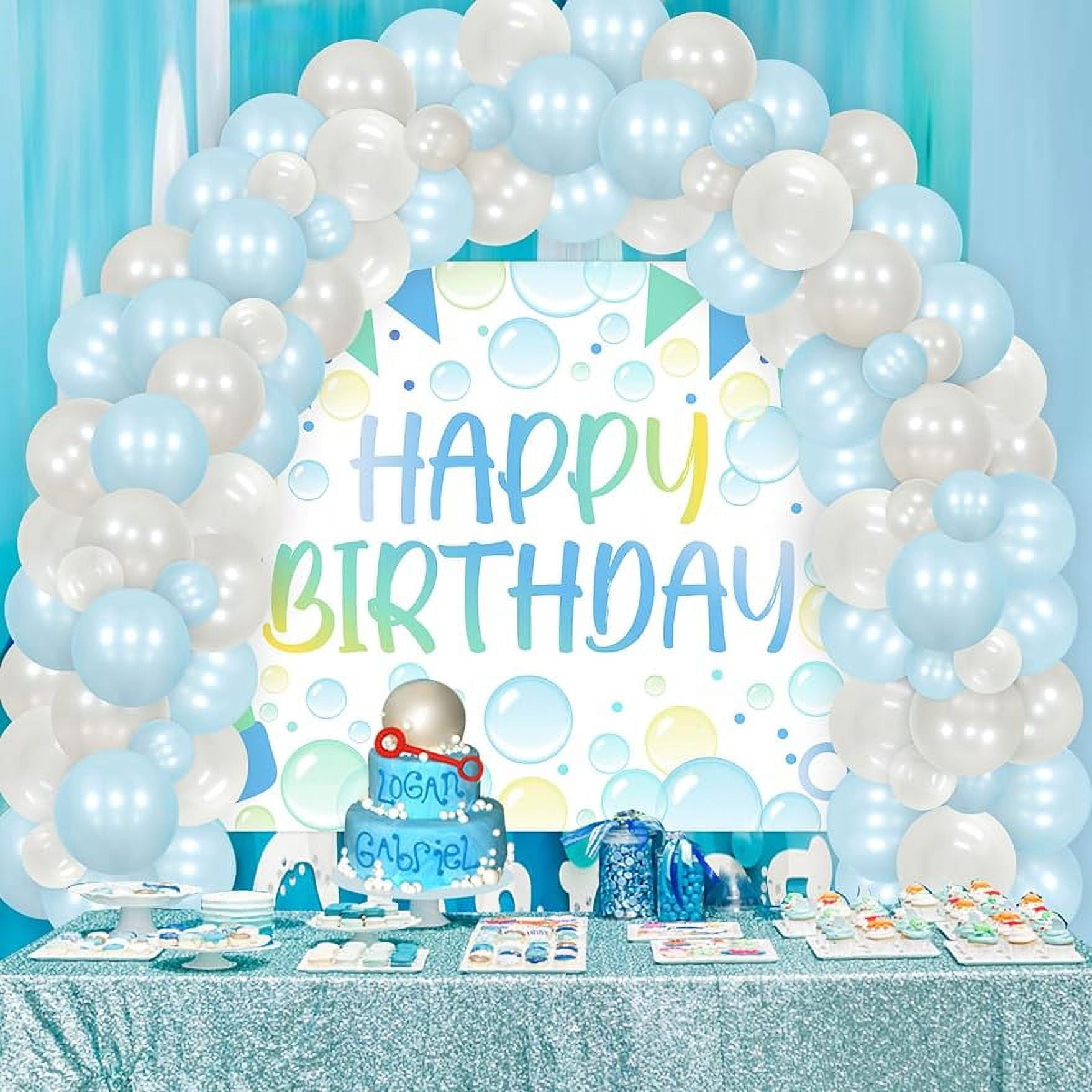 bubbles and bow ties party theme