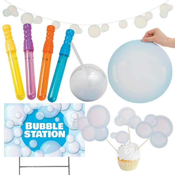Bubble Party Kit for - 94 Pc