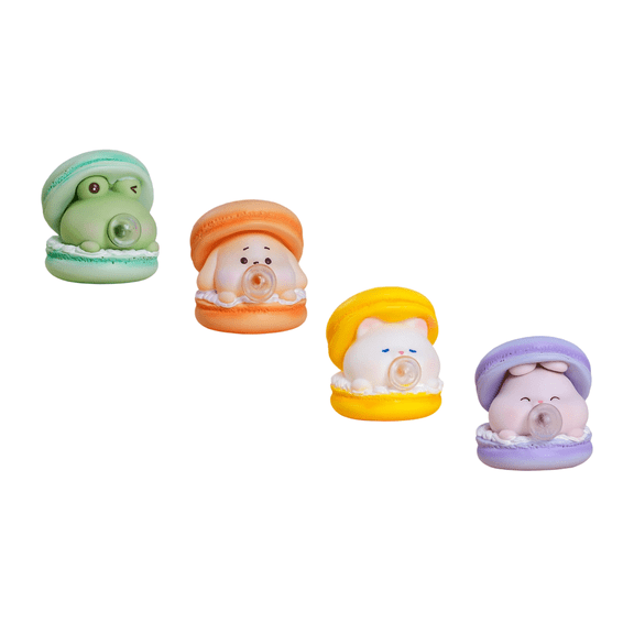 Bubble Pinch Le Macaron Pendant squeeze toys for kids,squeeze toys for Stress Relief, Super Soft Squeeze Fidget Toys,Funny Easter Gag Gift & Coworker Birthday Present Multicolor