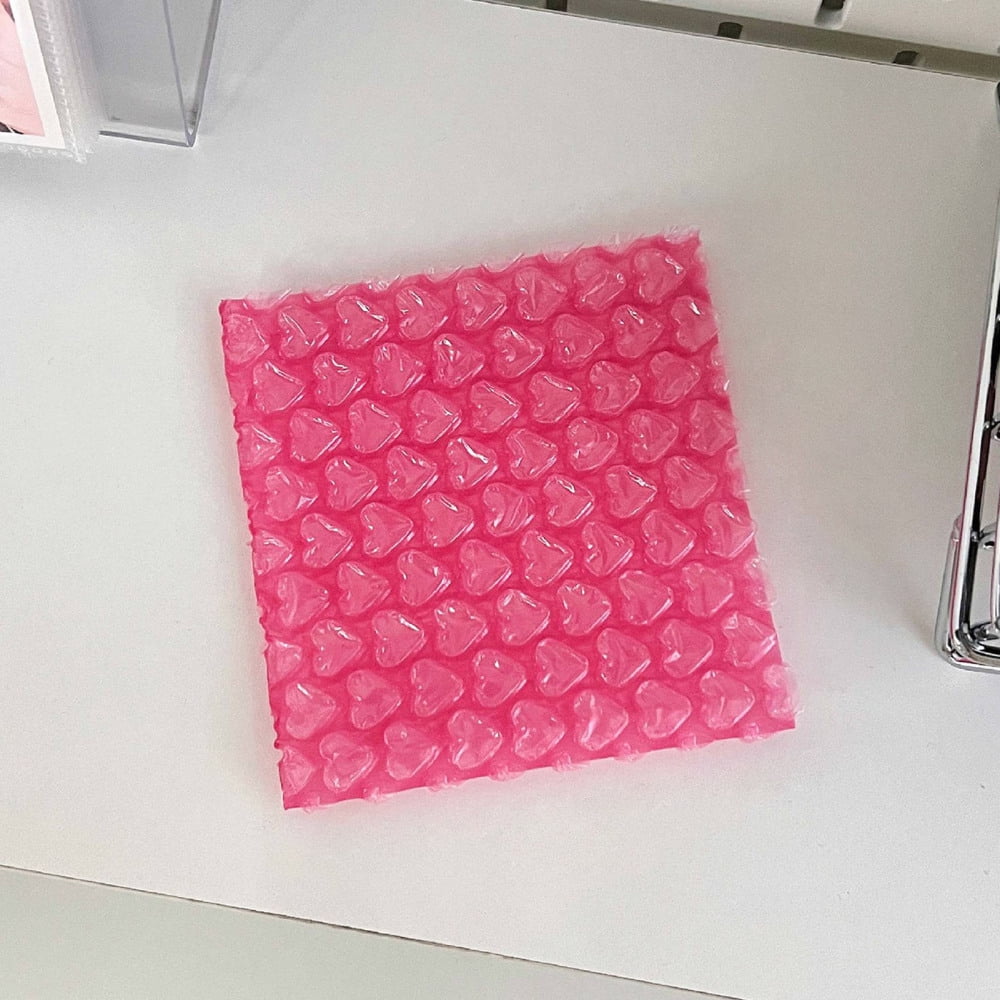 Bubble Pouches Wrap Bags 10pcs Shockproof Bubble Pouch with Heart