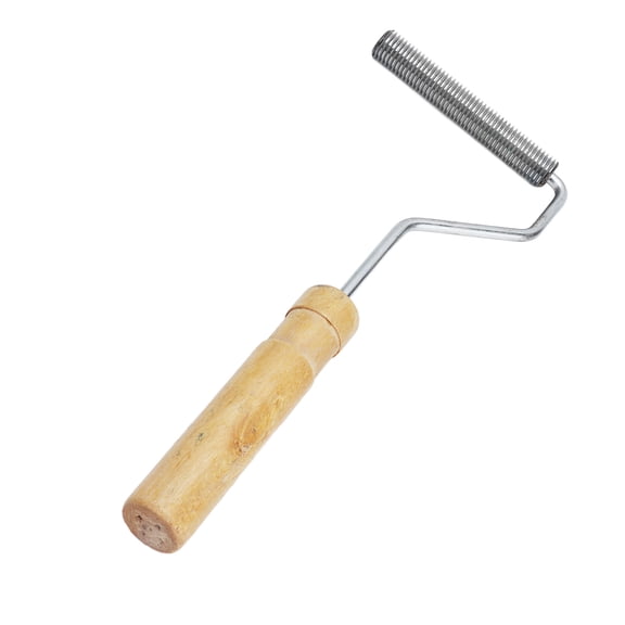 Bubble Removal Roller For Fiberglass, Mechanically Finished, 27cm Handle, Ideal For Composite Work
