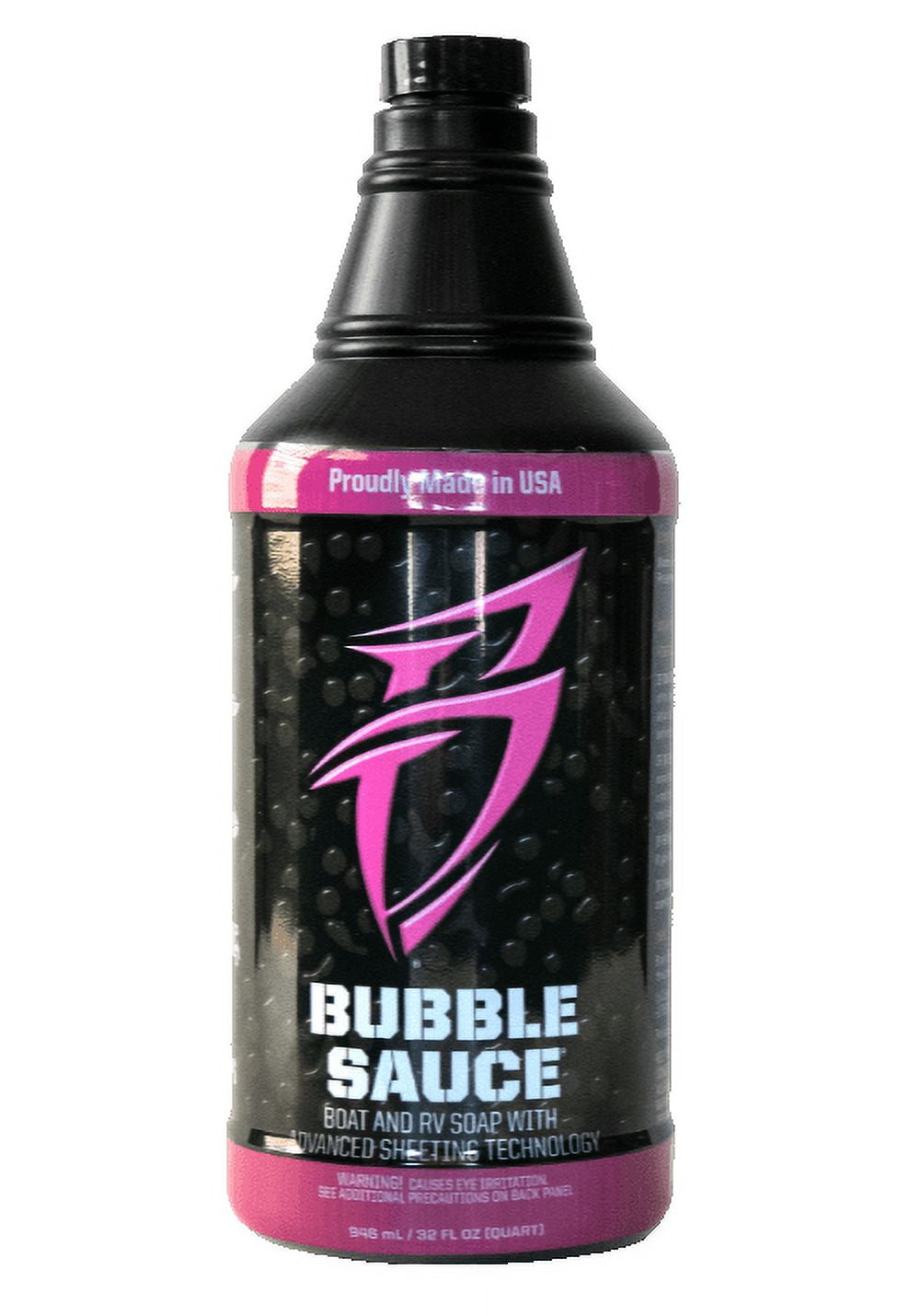 Bubble Sauce - Boat, RV and UTV Soap with Polymers and Advanced Sheeting Technology