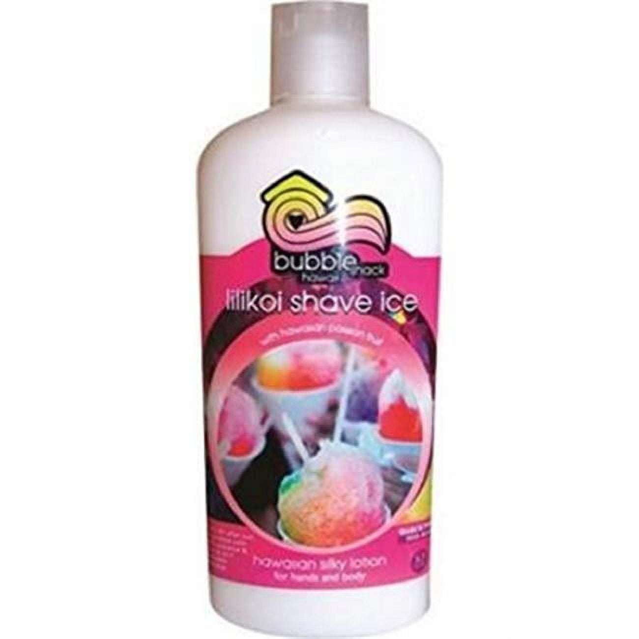 Bubble Shack Hawaii 853686006947 Lilikoi Shave Ice Kukui Plus & Shea Hawaiian Silky Lotion