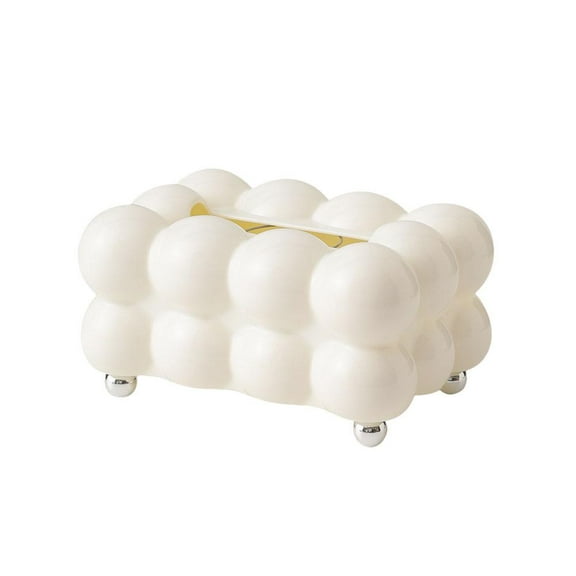 Bubble Shape Tissue Box Modern Living Room Dining Table Decoration Case Paper Dispenser Supplies