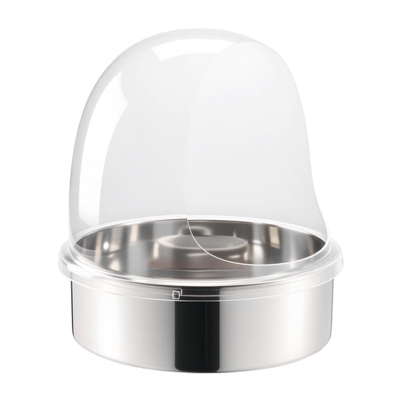 Transparent Splash Shield for 15" Cotton Candy Machine - Bottom Groove