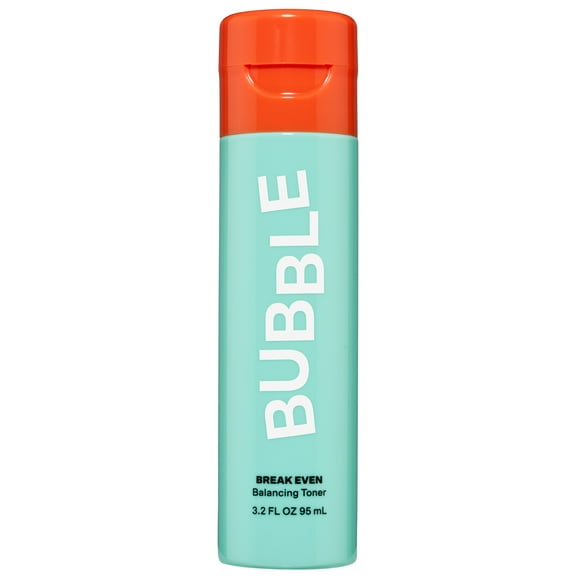 Bubble Skincare Break Even Balancing Toner, For Normal To Oily & Combination Skin, 3.2 FL OZ / 95mL