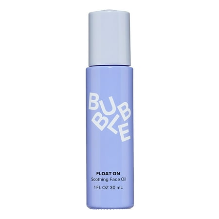 Bubble Skincare Float on Soothing Facial Oil Serum, for All Skin Types, Everyday Care,1 fl oz / 30ml