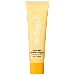Bubble Skincare Solar Mate Mineral Sunscreen SPF 40, All Skin Types, 1.7 fl oz / 50mL