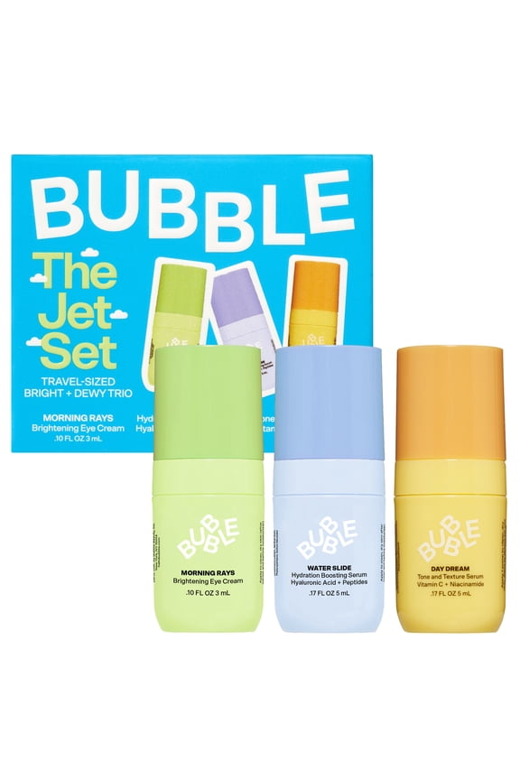 The Jet Set Trio Mini Serums Kit for All Skin Types, Travel & Trial, Gifting Set of 3