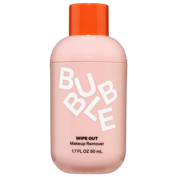 Bubble Skincare Wipe Out Makeup Remover, for All Skin Types, 1.7 fl oz / 50ml
