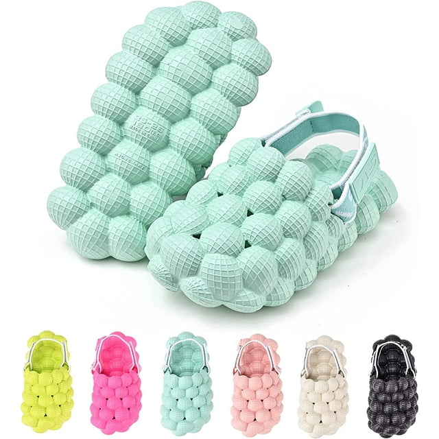 Bubble Slides for Kids Sandals, Massage Golf Ball Slides Sandals