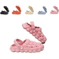 thumbnail image 1 of Bubble Slides for Women Men ，Comfy Non Slip Indoors Slippers For Shower Spa Pool College Outdoors Slides - Soft And Cozy House Sandals Thick Soles，Unisex Breathable Beach Sandals, 1 of 7