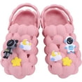 thumbnail image 1 of Bubble Slides for Kids Funny Lychee Massage Bubble Slides for Boys Girls Sandals Golf Ball Shoes Fashion Summer Beach Slides Indoor & Outdoor(Pink), 1 of 6