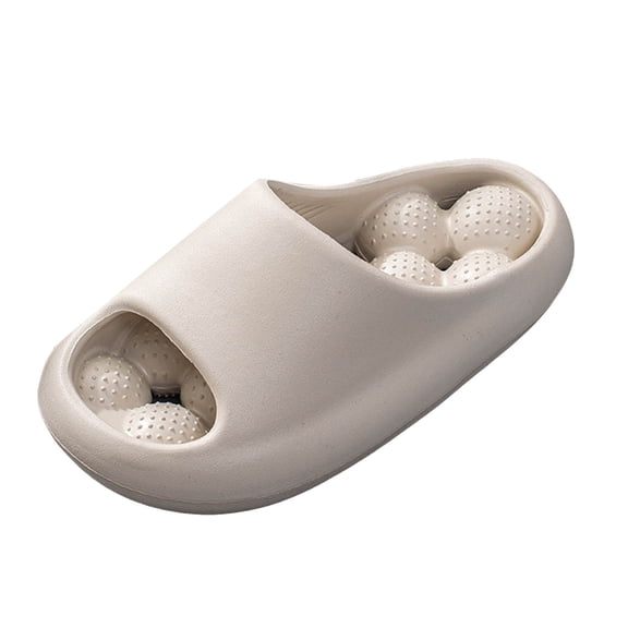 Fukaraa Funny Bubble Slides Women Pillow Slippers Bath Spa Massage Comfort