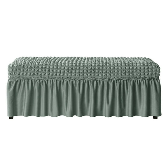 Bubble Style All-Inclusive Skirt Stretch Bench Cover Dust Cover Bench Cover - Matcha Green