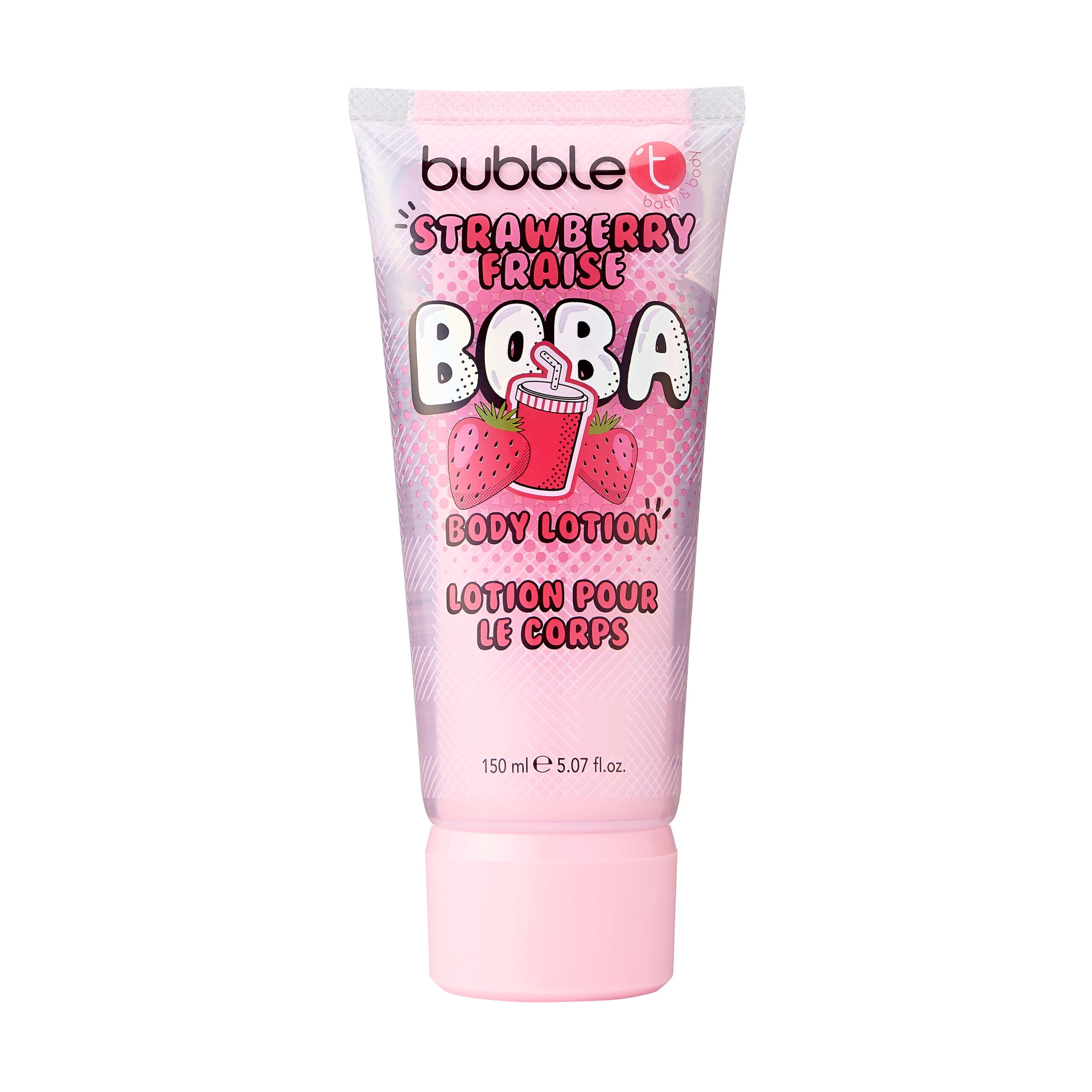 Bubble T BOBA Strawberry Moisturizing Body Lotion
