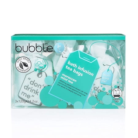 Bubble T Bath Infustion Tea Bags - Moroccan Mint Tea