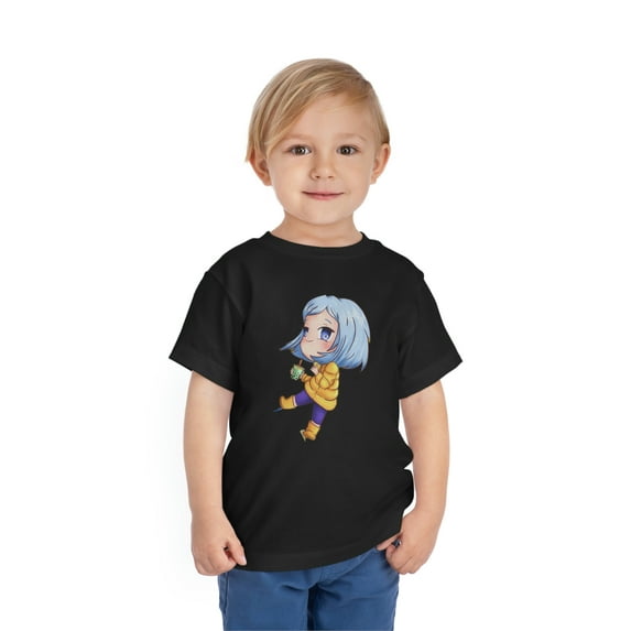 Bubble Tea Animation Without Words Toddler Short Sleeve Tee