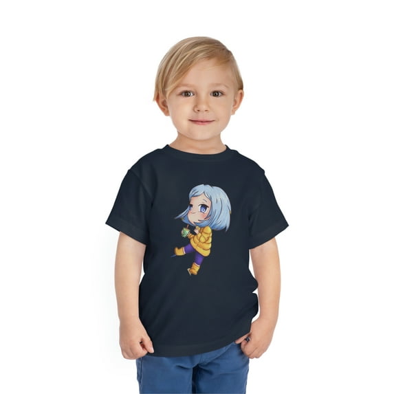 Bubble Tea Animation Without Words Toddler Short Sleeve Tee