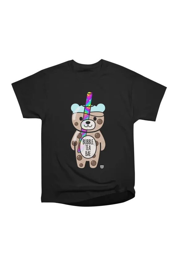 Bubble Tea Bae Mood Bears T-Shirt Tee Gift For Him Merch For Her Apparel For Friend