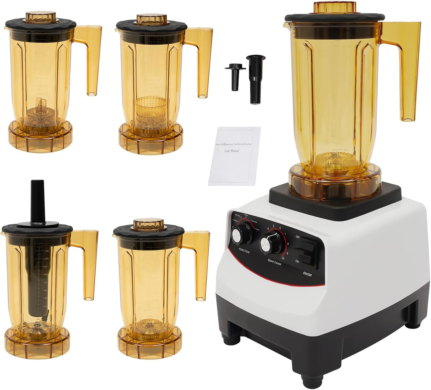 Bubble Tea Machine, 1200ml Multifunction Blender Tea Maker Machine ...