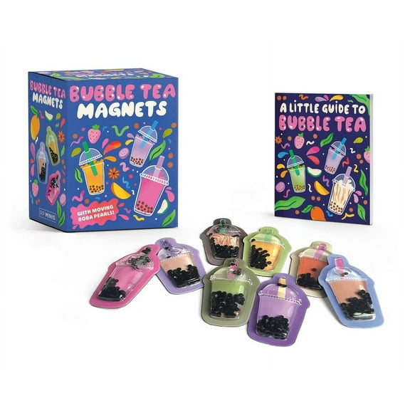 Rp Minis Bubble Tea Magnets: With Moving Boba Pearls!, (Paperback)