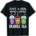thumbnail image 1 of Bubble Tea Shirt Girls Bubble Tea Gift Women Kawaii Boba Tea T-Shirt, 1 of 4