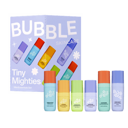 Bubble Tiny Mighties Mini Essentials Holiday Gift Set, 6 Pieces