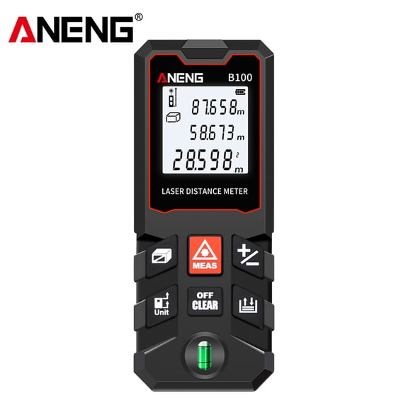 ,Bubble And Tool Distance Meter 100m Lcd / Lcd Bubble 100m Area/ / Tool Unit Data Distance/ Area/ With Bubble Lcd With Meter Bubble Lcd Bubble Data 100m Distance/ / 100m