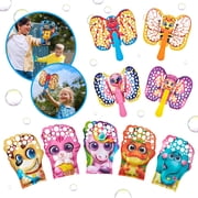 Bubble Wow Family Party Pack - 5 Pack Glove-a-Bubbles + 5 Pack Wing-A-Bubbles All Come with Small Amount of Bubble Solution Exclusive by ZURU