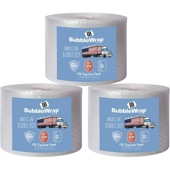 Bubble Wrap 525' **Bubble Bundle** for Packing, Shipping, Moving by American Bubble Boy