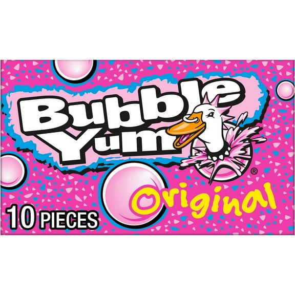 Bubble Yum Original Flavored Chewy Bubble Gum, Pack 2.82 oz