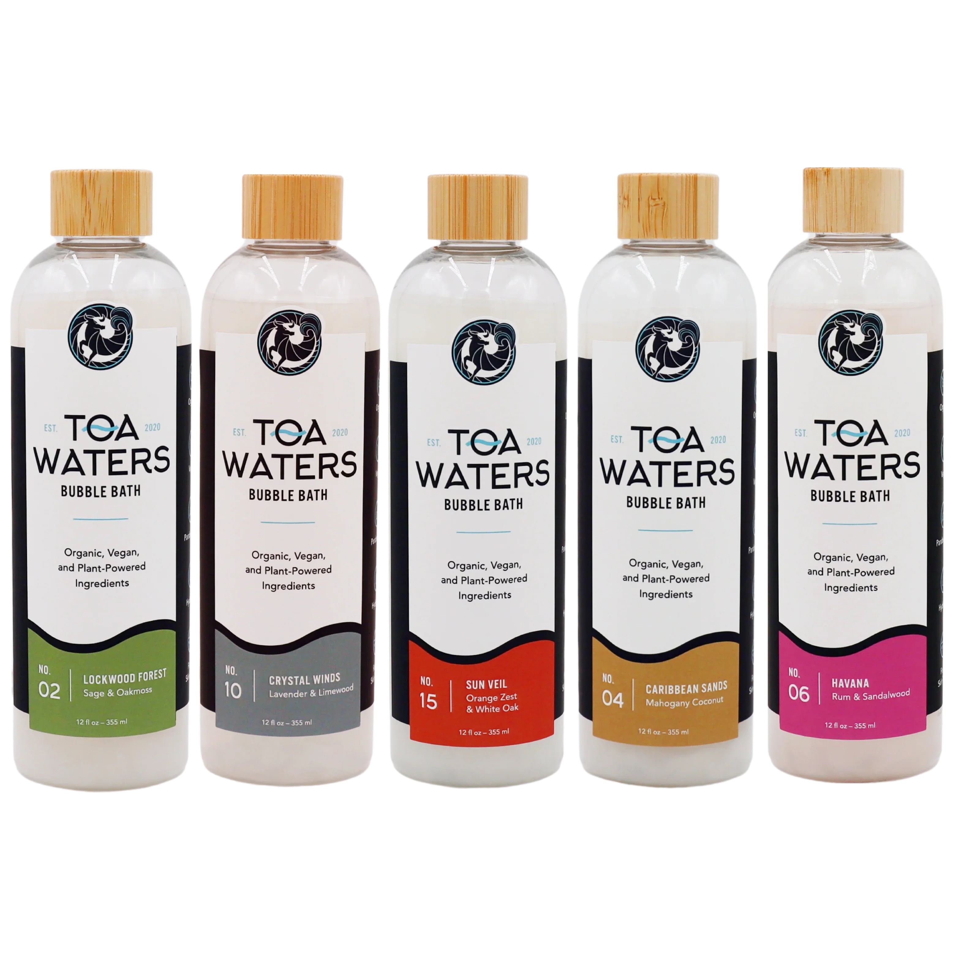 Forest to Shore Bubble Bath Collection